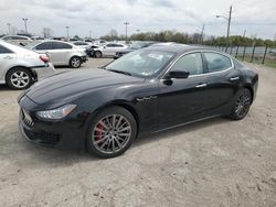 Salvage cars for sale at Indianapolis, IN auction: 2018 Maserati Ghibli S