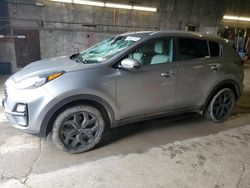 Salvage cars for sale at Angola, NY auction: 2020 KIA Sportage S