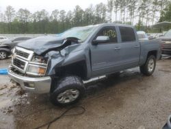 Salvage cars for sale at Harleyville, SC auction: 2015 Chevrolet Silverado K1500 LT