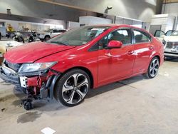 Salvage cars for sale at Sandston, VA auction: 2015 Honda Civic SI