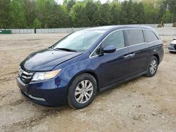Salvage cars for sale at Gainesville, GA auction: 2016 Honda Odyssey SE