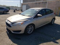 Salvage cars for sale at Fredericksburg, VA auction: 2018 Ford Focus SE