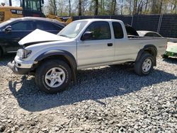 Salvage cars for sale at Waldorf, MD auction: 2004 Toyota Tacoma Xtracab