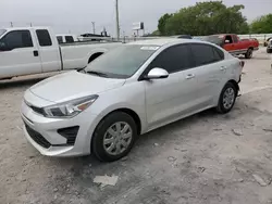 Salvage cars for sale at Oklahoma City, OK auction: 2023 KIA Rio LX