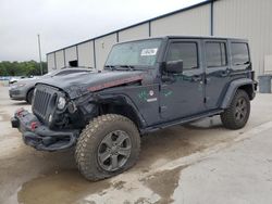 Jeep salvage cars for sale: 2018 Jeep Wrangler Unlimited Rubicon