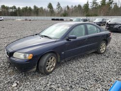 Volvo s60 2.5t salvage cars for sale: 2006 Volvo S60 2.5T