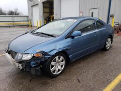 Salvage cars for sale at Rogersville, MO auction: 2009 Honda Civic LX