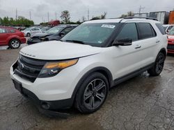 Salvage cars for sale at Bridgeton, MO auction: 2013 Ford Explorer Sport