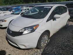 Nissan salvage cars for sale: 2016 Nissan Versa Note S