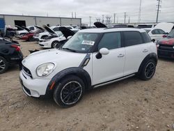 Salvage cars for sale at Haslet, TX auction: 2015 Mini Cooper S Countryman