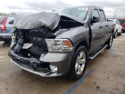 Salvage cars for sale from Copart Pekin, IL: 2013 Dodge RAM 1500 ST