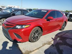 Salvage cars for sale at Grand Prairie, TX auction: 2020 Toyota Camry SE