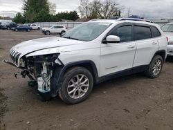 Salvage cars for sale from Copart Finksburg, MD: 2018 Jeep Cherokee Latitude Plus