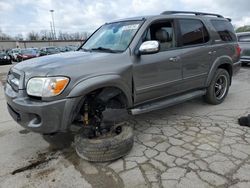 Salvage cars for sale from Copart Fort Wayne, IN: 2007 Toyota Sequoia Limited