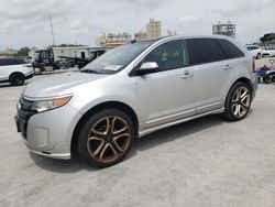 Salvage cars for sale at New Orleans, LA auction: 2011 Ford Edge Sport