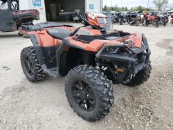 Salvage cars for sale from Copart Avon, MN: 2022 Polaris Sportsman 850 Ultimate Trail LE