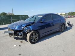 Vehiculos salvage en venta de Copart Orlando, FL: 2018 Hyundai Elantra SEL