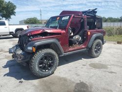 Vehiculos salvage en venta de Copart Orlando, FL: 2021 Jeep Wrangler Sport