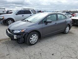 Salvage cars for sale from Copart Indianapolis, IN: 2015 Honda Civic LX