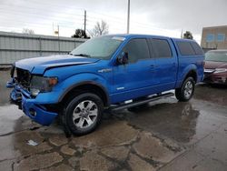 Salvage cars for sale at Littleton, CO auction: 2014 Ford F150 Supercrew