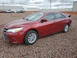 Toyota Camry LE salvage cars for sale: 2015 Toyota Camry LE