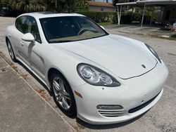 Salvage cars for sale from Copart West Palm Beach, FL: 2013 Porsche Panamera 2