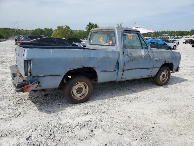 1984 Dodge D-SERIES D150