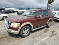 Salvage cars for sale at Van Nuys, CA auction: 2009 Ford Explorer Eddie Bauer