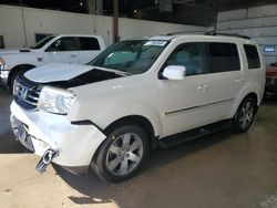 Salvage cars for sale at Blaine, MN auction: 2013 Honda Pilot Touring