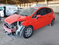 Salvage cars for sale at Phoenix, AZ auction: 2012 Ford Fiesta SE