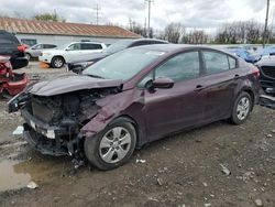 Salvage cars for sale from Copart Columbus, OH: 2018 KIA Forte LX