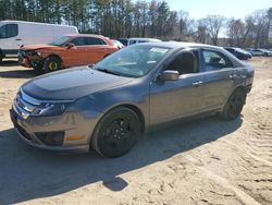 Salvage cars for sale at North Billerica, MA auction: 2010 Ford Fusion SE