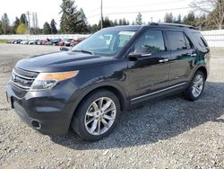 Salvage cars for sale at Graham, WA auction: 2013 Ford Explorer Limited