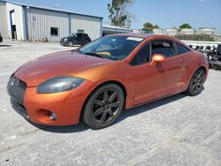 Salvage cars for sale at Tulsa, OK auction: 2007 Mitsubishi Eclipse ES