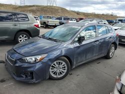 Subaru Impreza Premium Vehiculos salvage en venta: 2017 Subaru Impreza Premium