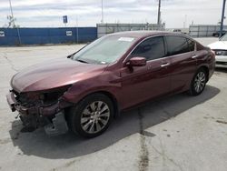 Honda Accord exl salvage cars for sale: 2013 Honda Accord EXL