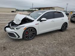 Salvage cars for sale at Temple, TX auction: 2023 Volkswagen GTI Automatic