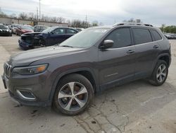 Jeep salvage cars for sale: 2019 Jeep Cherokee Limited