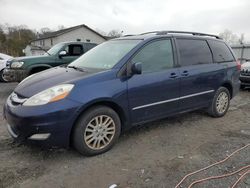 Salvage cars for sale from Copart York Haven, PA: 2007 Toyota Sienna XLE