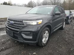 Salvage cars for sale from Copart Windsor, NJ: 2022 Ford Explorer XLT