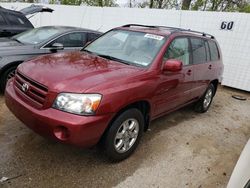 Toyota Highlander salvage cars for sale: 2005 Toyota Highlander Limited