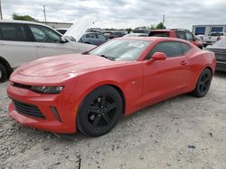 Salvage cars for sale at Haslet, TX auction: 2018 Chevrolet Camaro LT