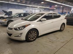 Salvage cars for sale at Wheeling, IL auction: 2015 Hyundai Elantra SE