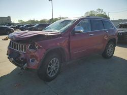 Vehiculos salvage en venta de Copart Wilmer, TX: 2015 Jeep Grand Cherokee Limited