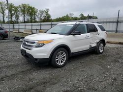 Salvage cars for sale from Copart Spartanburg, SC: 2015 Ford Explorer XLT