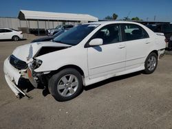 Salvage cars for sale from Copart Fresno, CA: 2007 Toyota Corolla CE