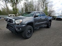 Salvage cars for sale at Portland, OR auction: 2014 Toyota Tacoma Double Cab Long BED