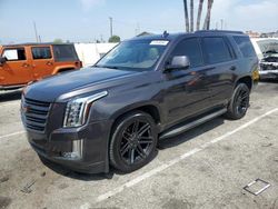 Salvage cars for sale at Van Nuys, CA auction: 2015 Cadillac Escalade Luxury