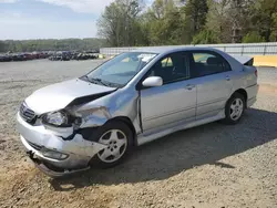 Salvage cars for sale from Copart Concord, NC: 2007 Toyota Corolla CE