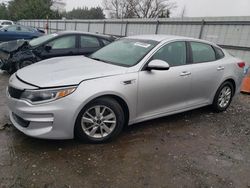 Salvage cars for sale at Finksburg, MD auction: 2018 KIA Optima LX